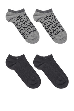 High Cut Footie Socks, Set of 2